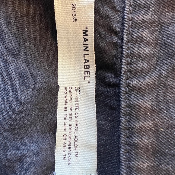 OFF WHITE Jean jacket - Picture 4 of 8